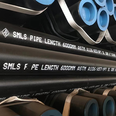 A53 Schedule 40 Seamless Pipe 6000mm ASTM A106 Gr. B Pipe ISO 9001 Certified