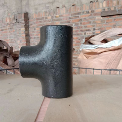 ASME / ANSI B16.9 스레드 된 탄소 강철 티 SCH40 SCH80 SCH160 목재 케이스 / 팔렛