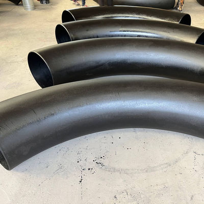 블랙 컬러 탄소제철 파이프 피팅 팔꿈치 A234 WPB ASME B16.9 가스 연결